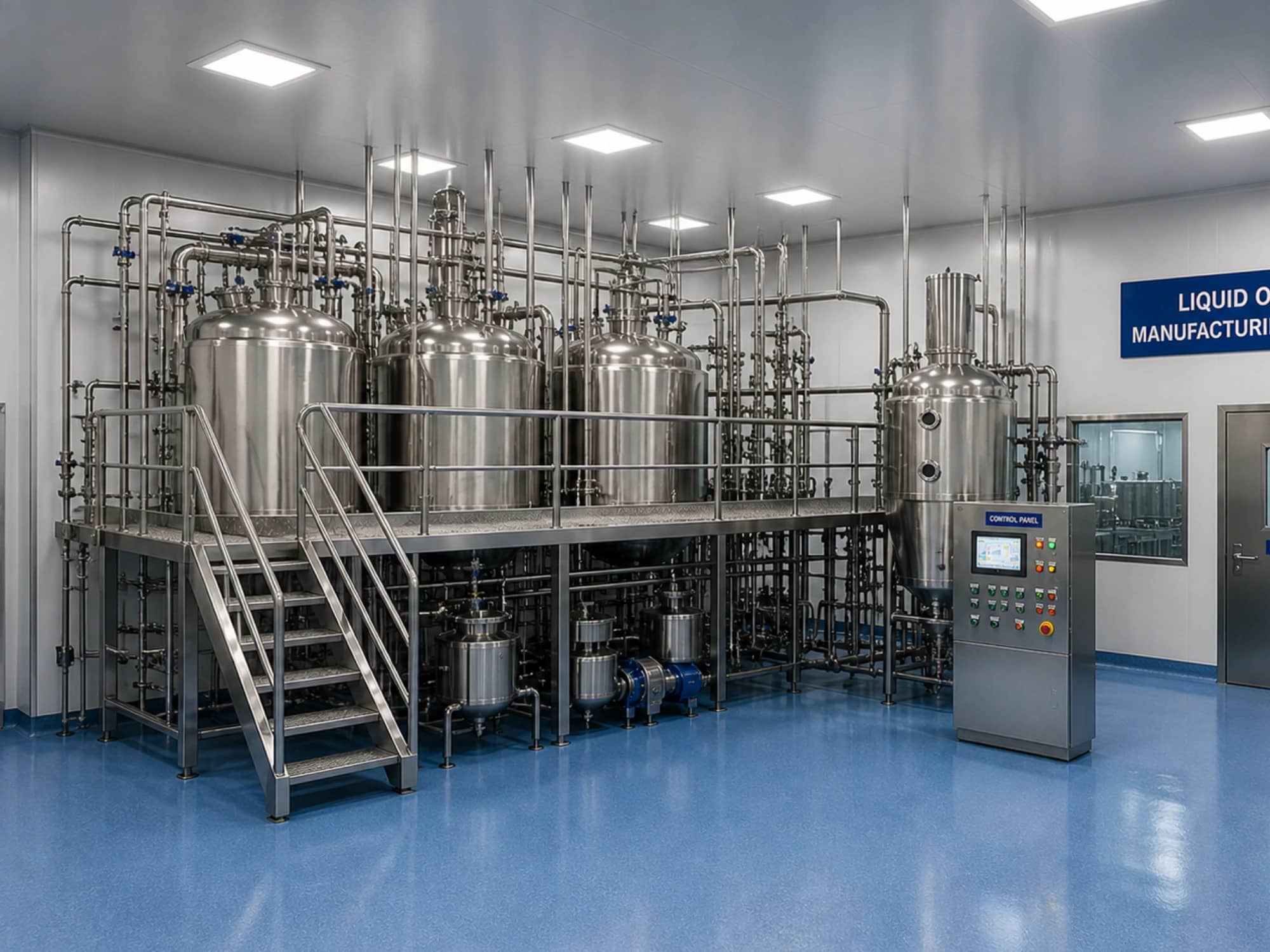 Liquid Oral Manufacturing Plant